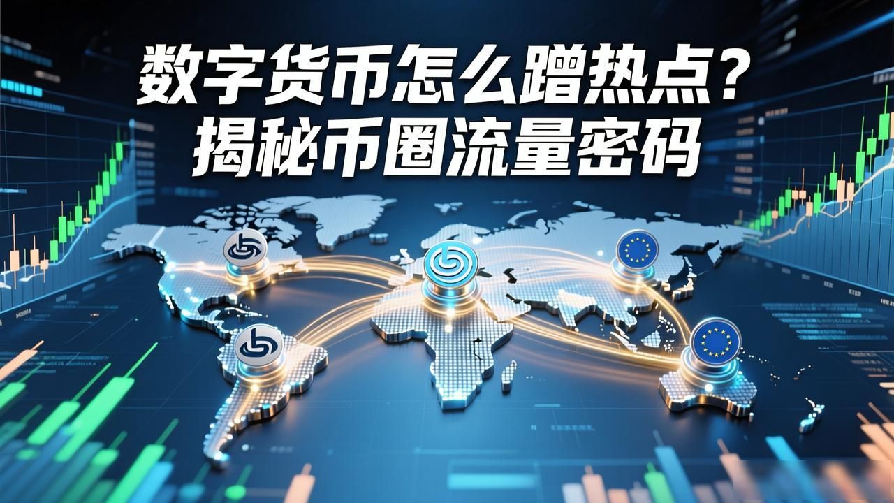 数字货币怎么蹭热点？揭秘币圈流量密码