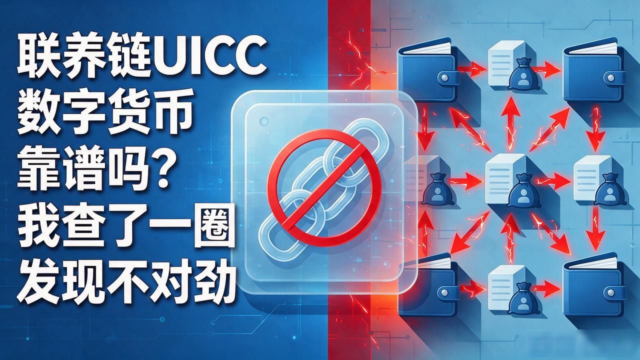 联养链UICC数字货币靠谱吗？我查了一圈发现不对劲
