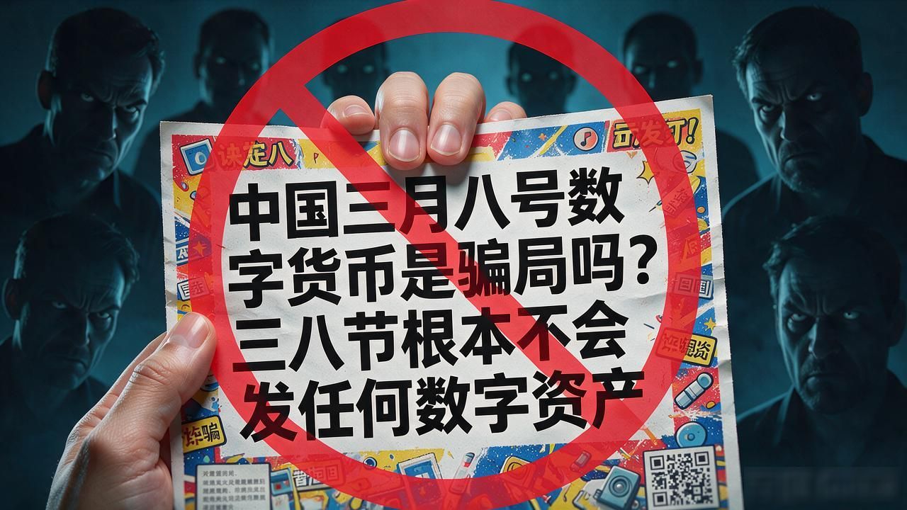 中国三月八号数字货币是骗局吗？三八节根本不会发任何数字资产