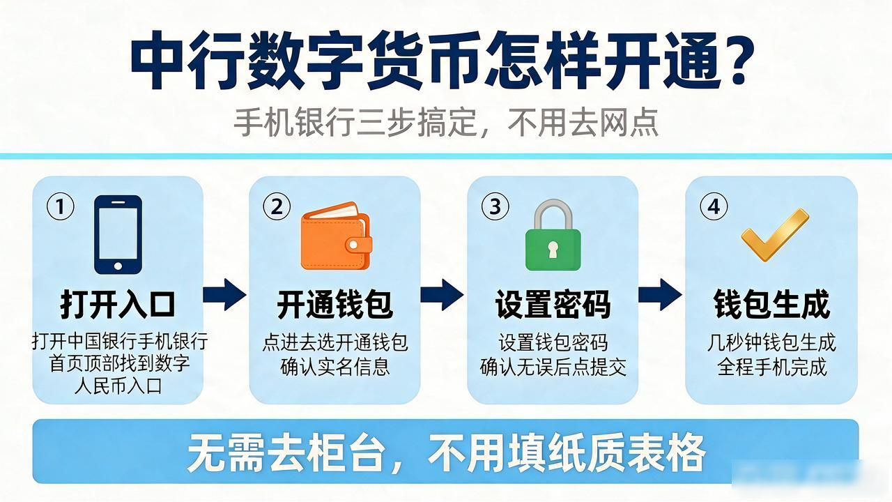 中行数字货币怎样开通_中行数字货币手机银行开通_中行数字人民币APP操作步骤
