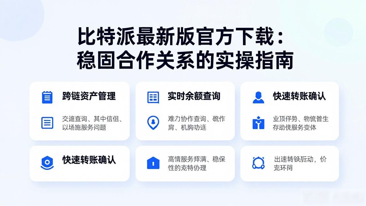 如何通过比特派官方下载最新版强化合作关系？_比特派钱包官方下载_去中心化钱包版本更新