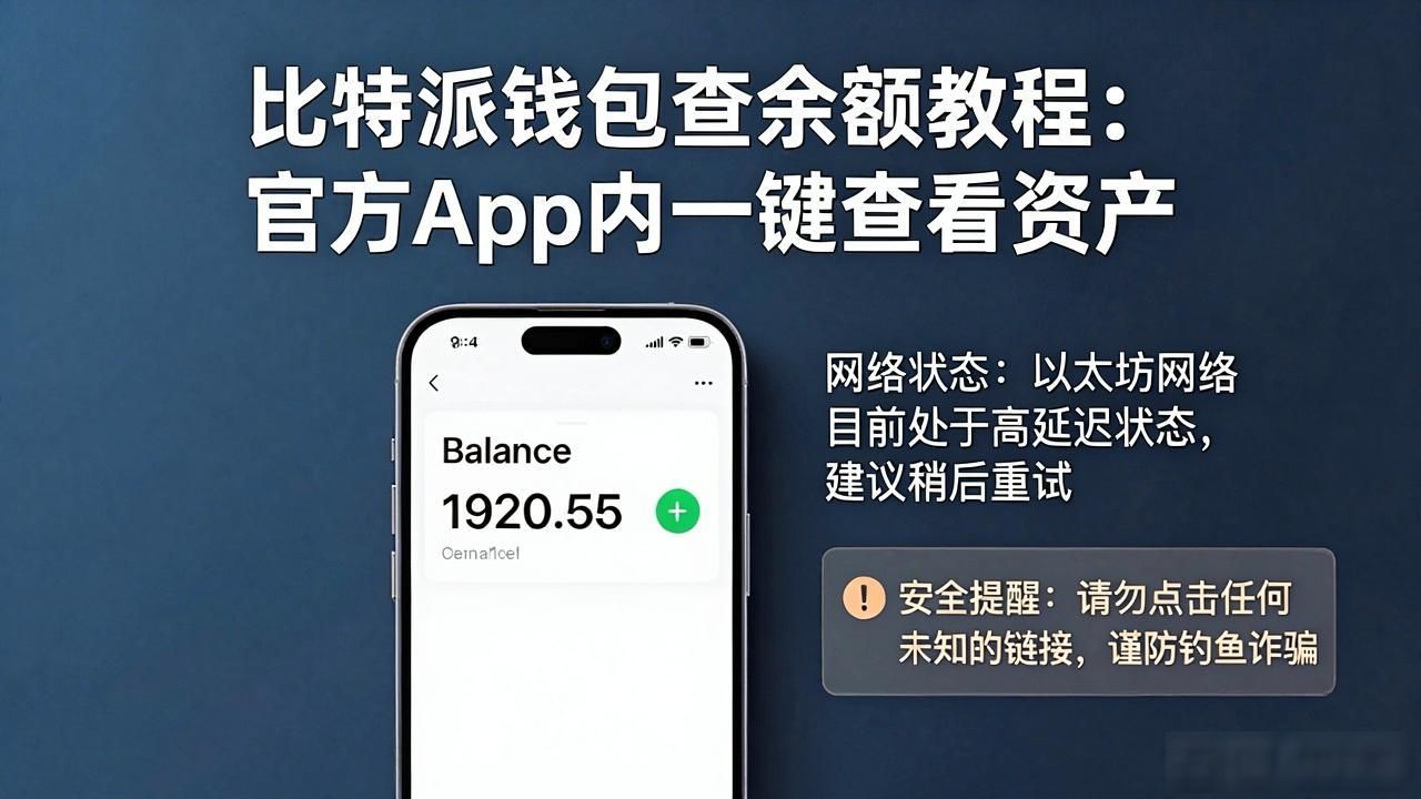 比特派钱包余额查询_比特币加密货币余额查询_如何在比特派钱包app官方下载地址中进行余额查询