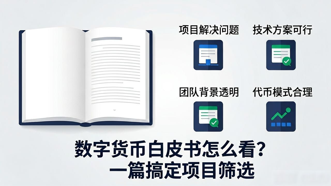 数字货币白皮书怎么看？一篇搞定项目筛选