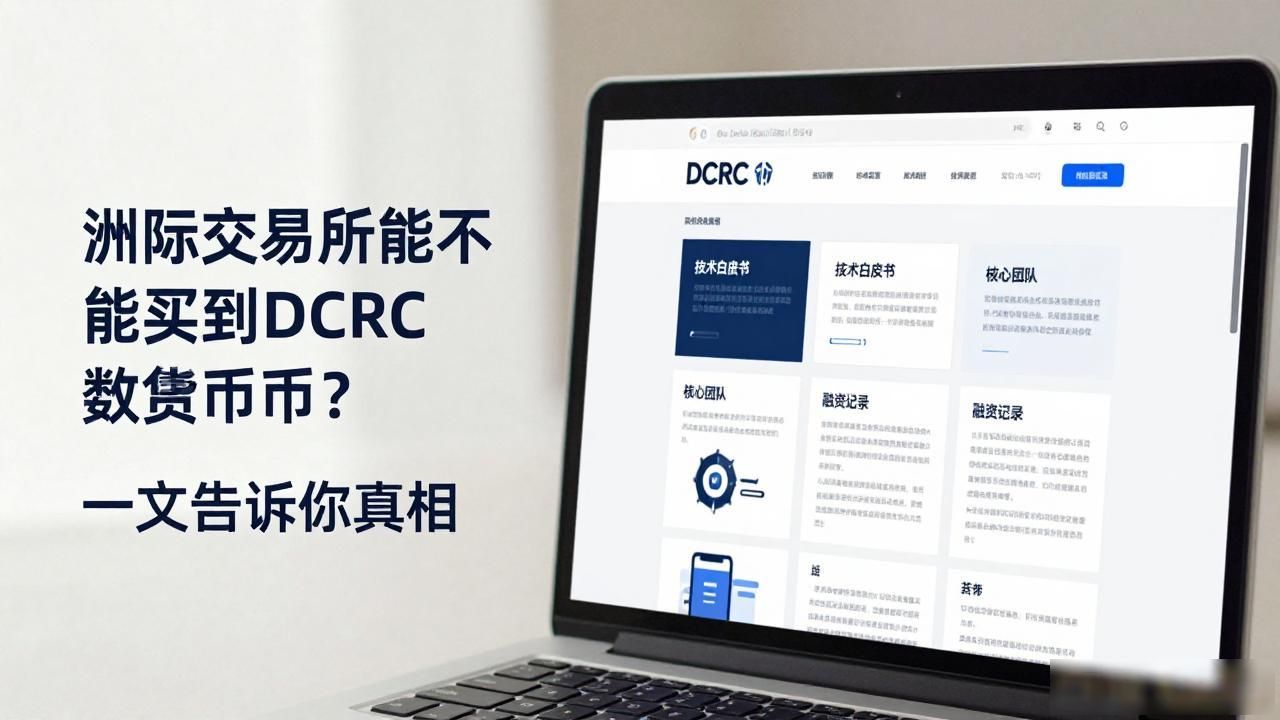 洲际交易所能不能买到DCRC数字货币？一文告诉你真相