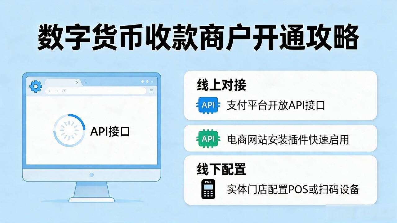 数字货币收款怎么操作？商户开通全攻略