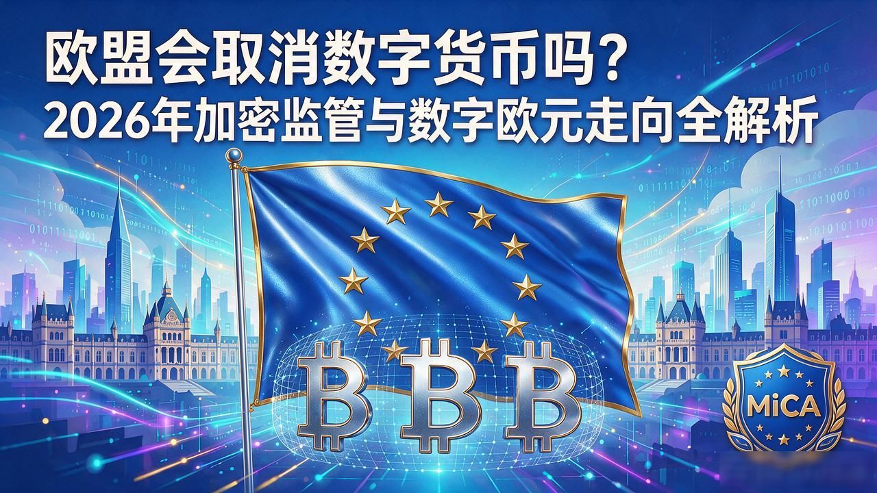 欧盟会取消数字货币吗？2026年加密监管与数字欧元走向全解析