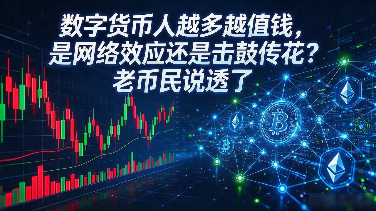 数字货币人越多越值钱，是网络效应还是击鼓传花？老币民说透了