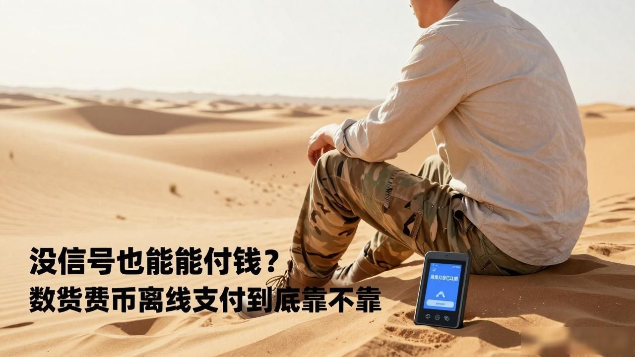 没信号也能付钱？数字货币离线支付到底靠不靠谱