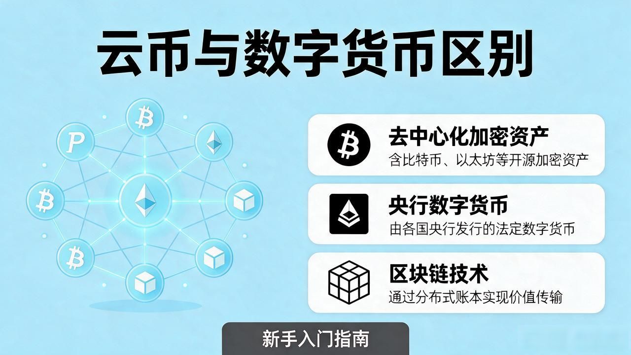 云币和数字货币_云币和数字货币的本质差异_普通投资者如何区分云币与数字货币