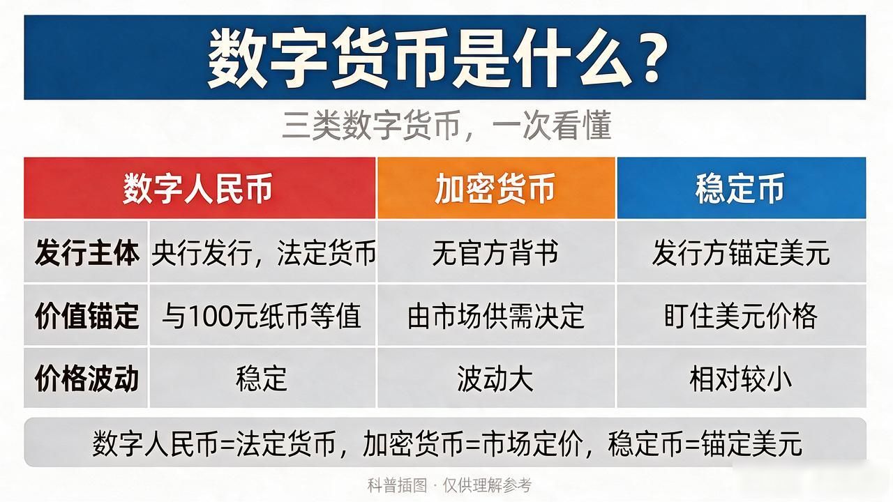 数字货币币是什么？给普通人的大白话解释，看完不再被忽悠
