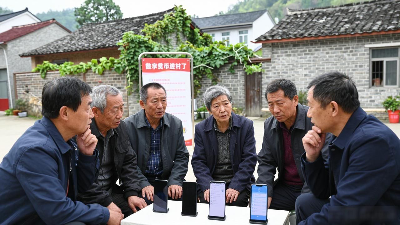 数字货币进村了：农民手机收款不再难