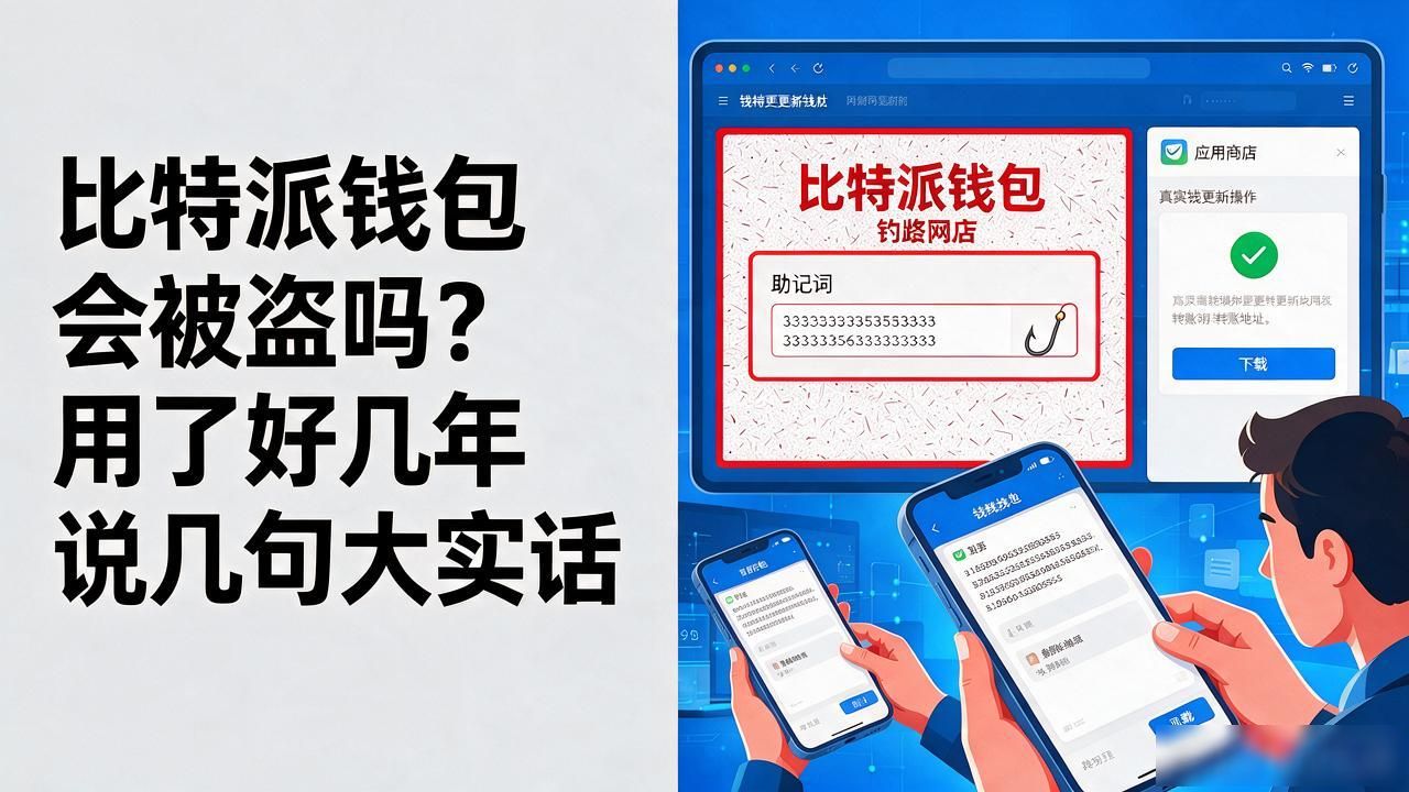 比特派钱包会被盗吗？用了好几年说几句大实话