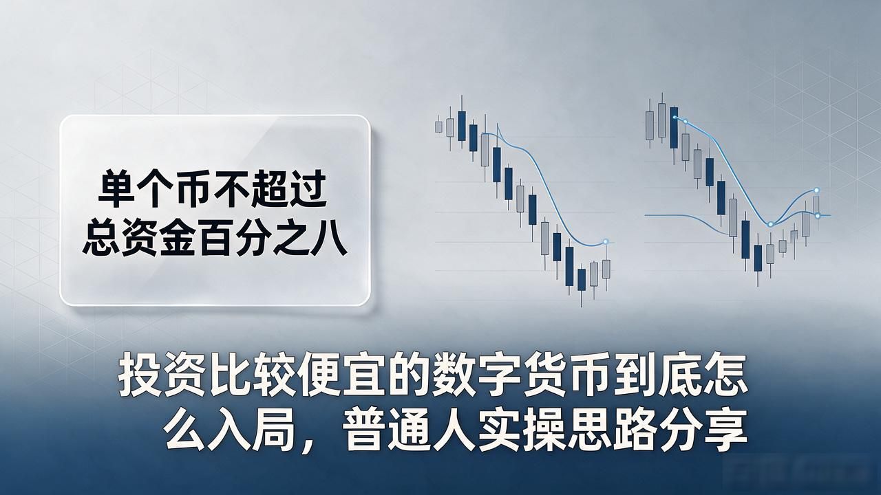 投资比较便宜的数字货币到底怎么入局，普通人实操思路分享