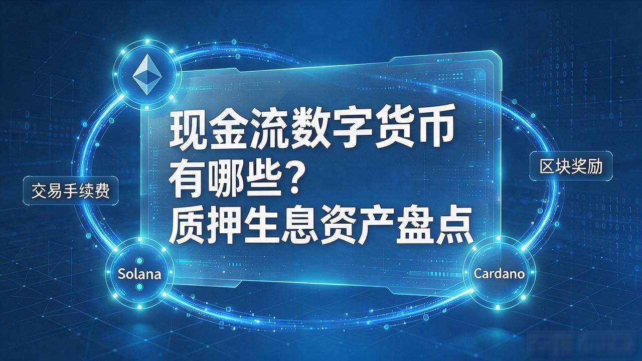 现金流数字货币有哪些？质押生息资产盘点