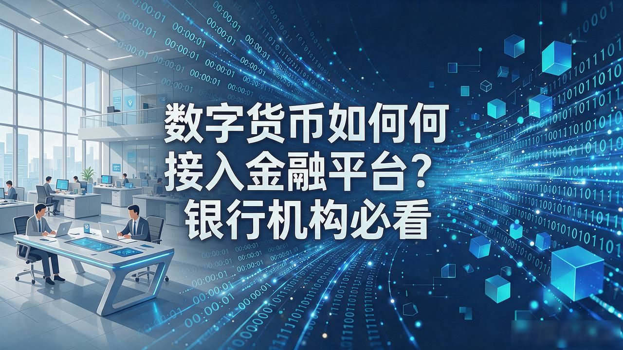 数字货币如何接入金融平台？银行机构必看