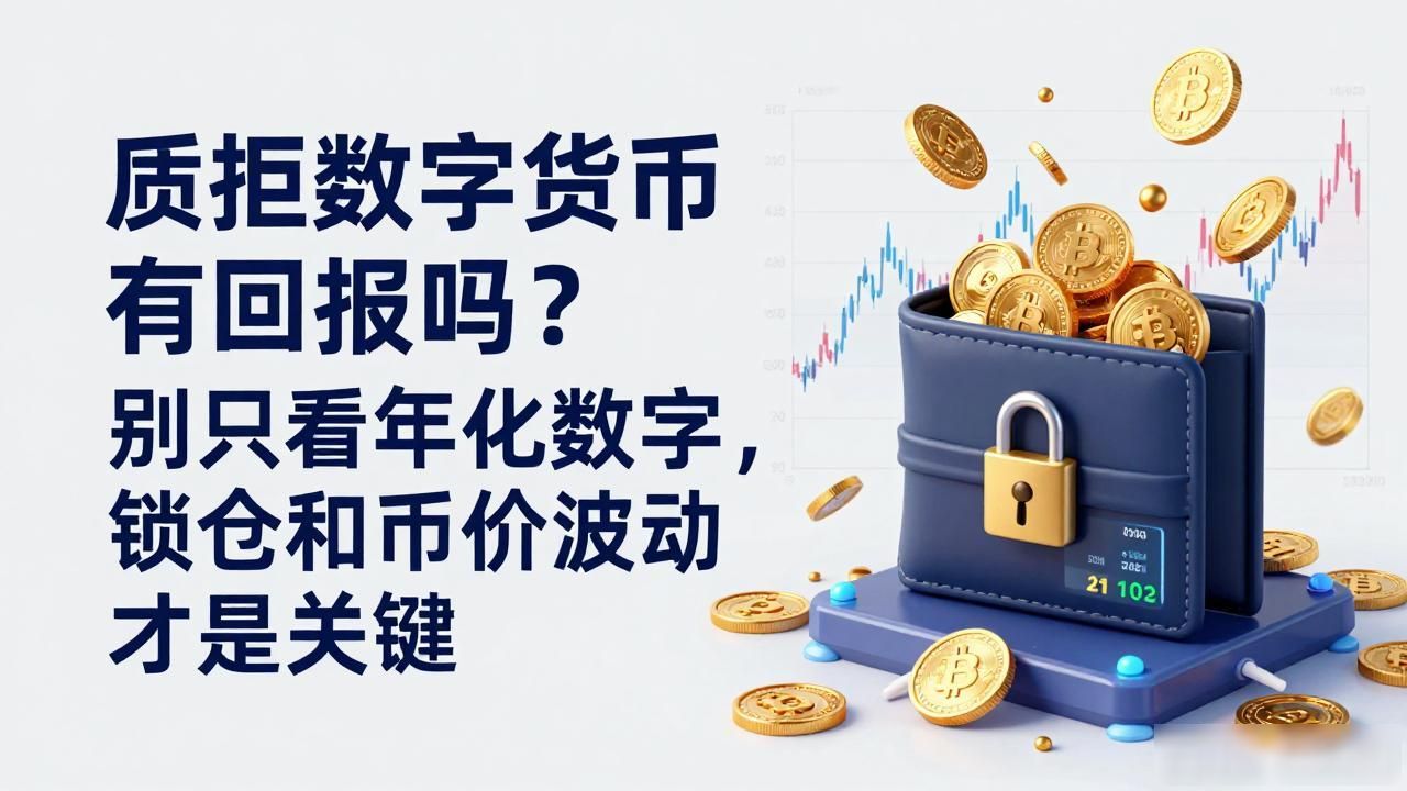 质押数字货币有回报吗？别只看年化数字，锁仓和币价波动才是关键