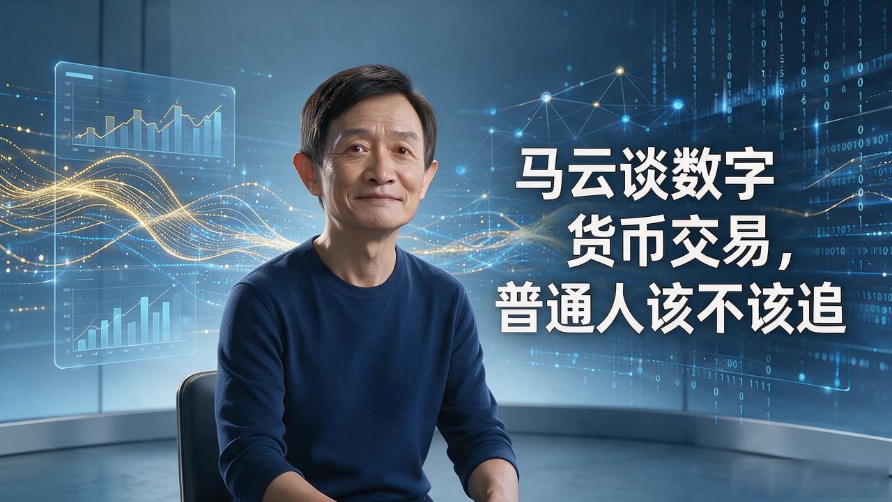 马云谈数字货币交易，普通人该不该追