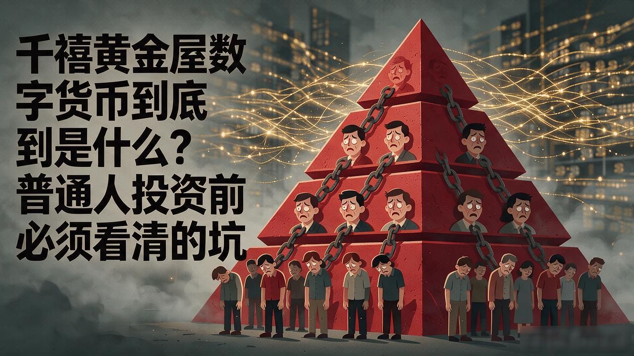 千禧黄金屋数字货币到底是什么？普通人投资前必须看清的坑