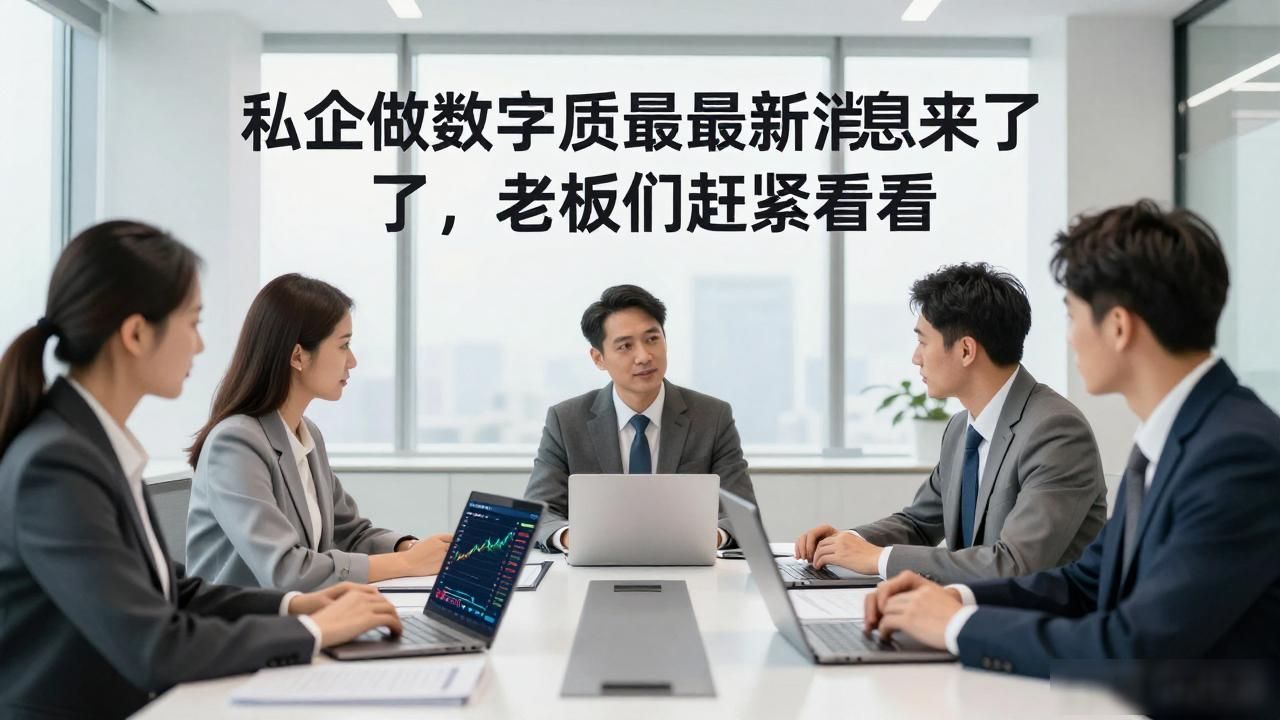 私企做数字货币最新消息来了，老板们赶紧看看
