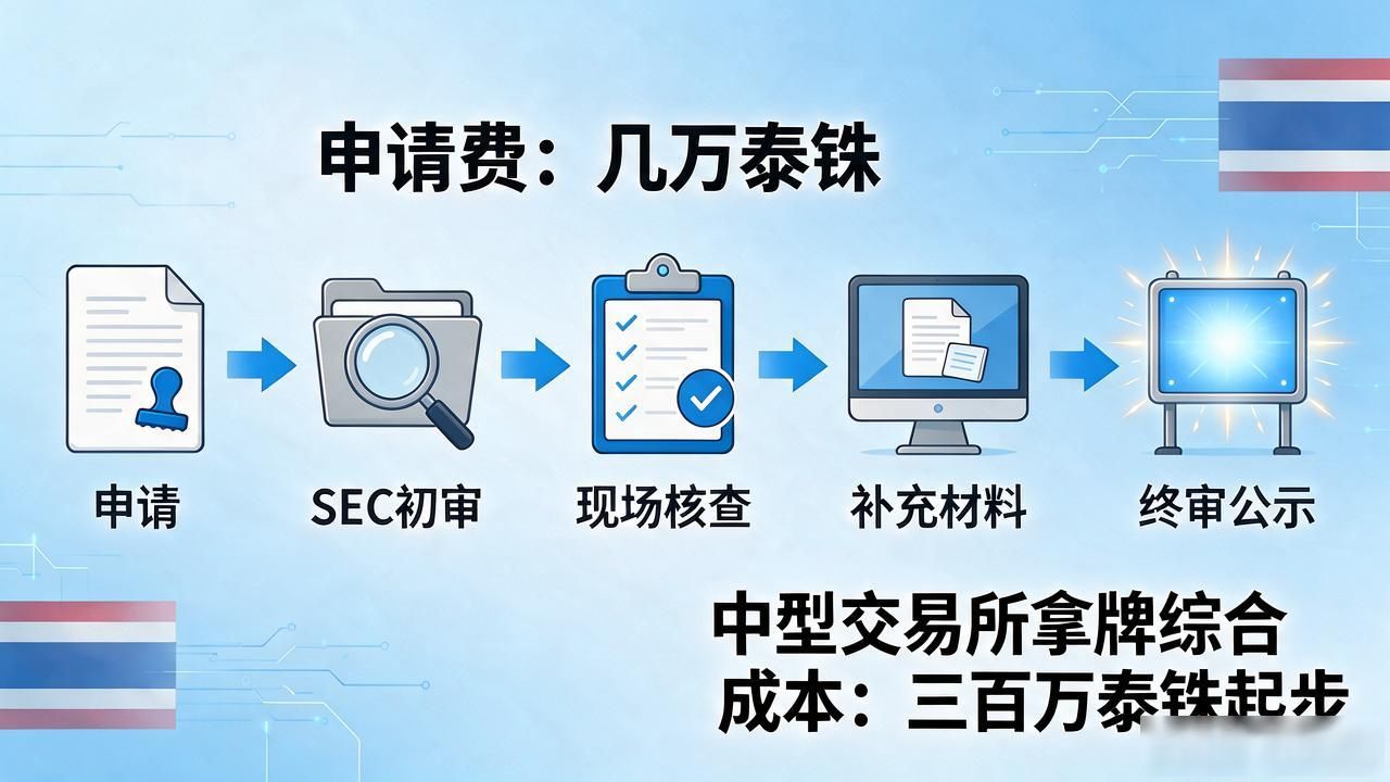 泰国数字货币交易牌怎么拿？申请条件、费用和坑一次给你讲明白